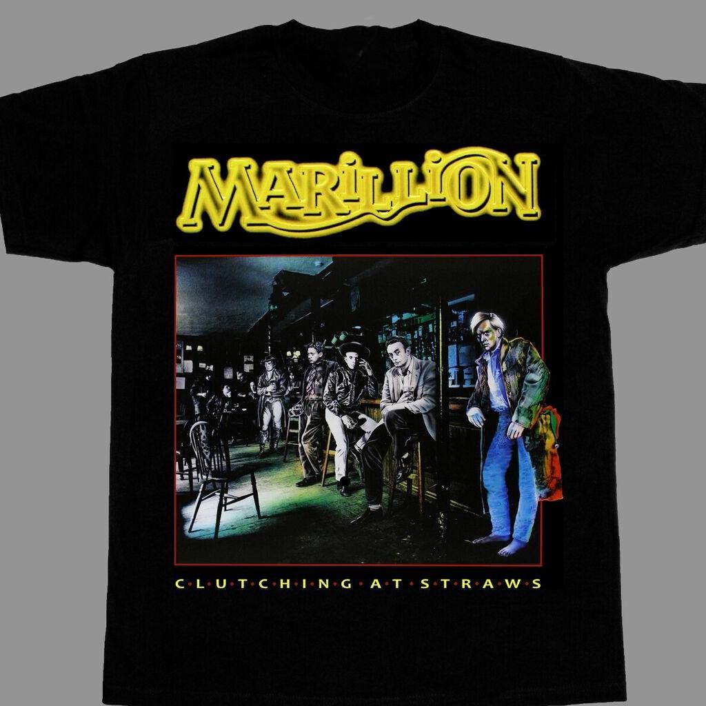трендовая черная футболка группы Marillion Унисекс футболка S-5XL XA824 XXXXL