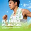 Heat Relief Instant Cooling Wipes Towel 25*65cm Ice Towel  Sports Outdoor