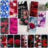 MH131 Roses Flower Case for Motorola E7 G6 G7 G8 G9 Plus Power Play G10 G20 G04 E30 E40 E22 E20 E13 E15 G22 G23 G05 G75 G35 G55