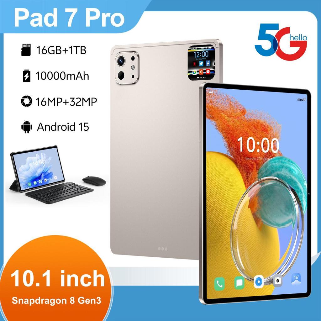Pro 13 Cross-Border 10.1" Android Tablet, Octa-Core, 16GB+1TB, 4G Compatible