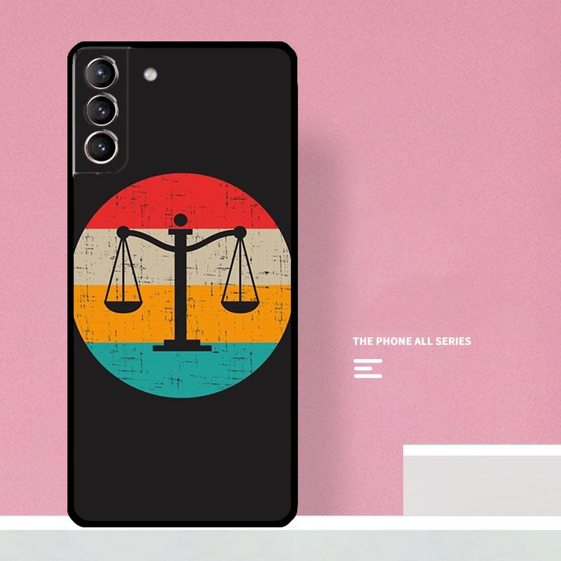 Lawyer Judge Pattern Art Phone Case For Samsung Galaxy S24 S26 Ultra S20 S21 S22 S23 S25 Plus S10 S25 FE Cover Coque