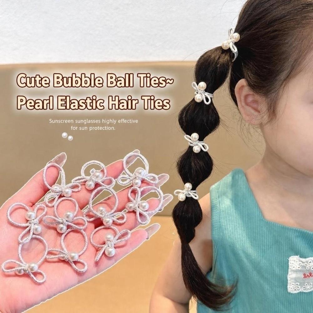 10pcs Small Size Girls Small Headband Silver Hair Decor Accessory  For Daily Hair Decoration
