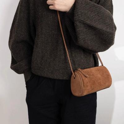 Bolsa Nicho, Fashion, Casual e Retrô, Bolsa Balde Versátil, Bolsa Feminina Transversal de Ombro Único