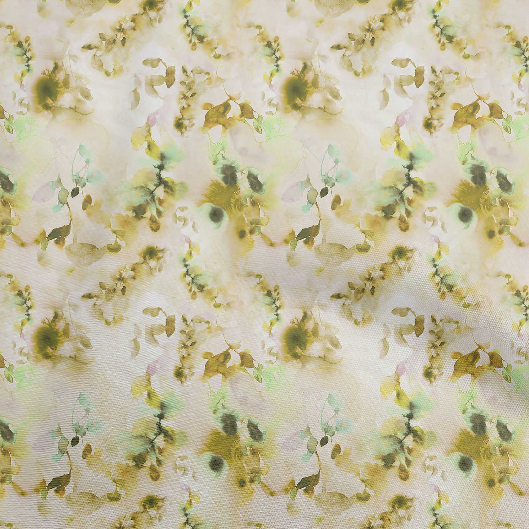 

Багатобарвна тканина oneOone Cotton Flex Абстрактна акварельна тканина з квітами для пошиття тканини для рукоділля з принтом у дворі 40 дюймів 42 Inch Wide - Viscose Chiffon жовтий