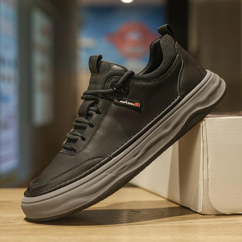 

Fashion Men Fashion Hot Sale Driving Shoes Handmade Leather Casual Skate Shoes Outdoor Design Sneakers Men s Comfortable Leather Shoes 44 чёрный