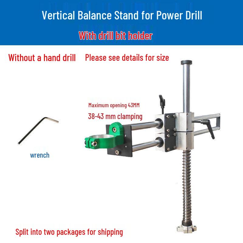 Multifunctional Electric Drill Stand: Handheld Cantilever Desktop Punching, Tapping, Telescopic, Rotating Universal Drill Fixing Stand