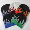 Men's Hip Hop Flame Knit Beanie - Warm Winter Hat
