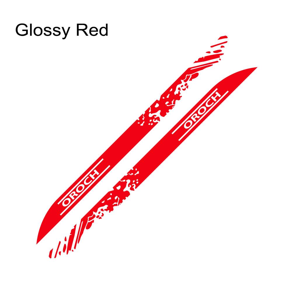 BGX1 Pickup Door Side Skirt Decals For Renault Duster Oroch Car Stickers Truck Graphics Vinyl Decor Sticker Cover Auto Accessories