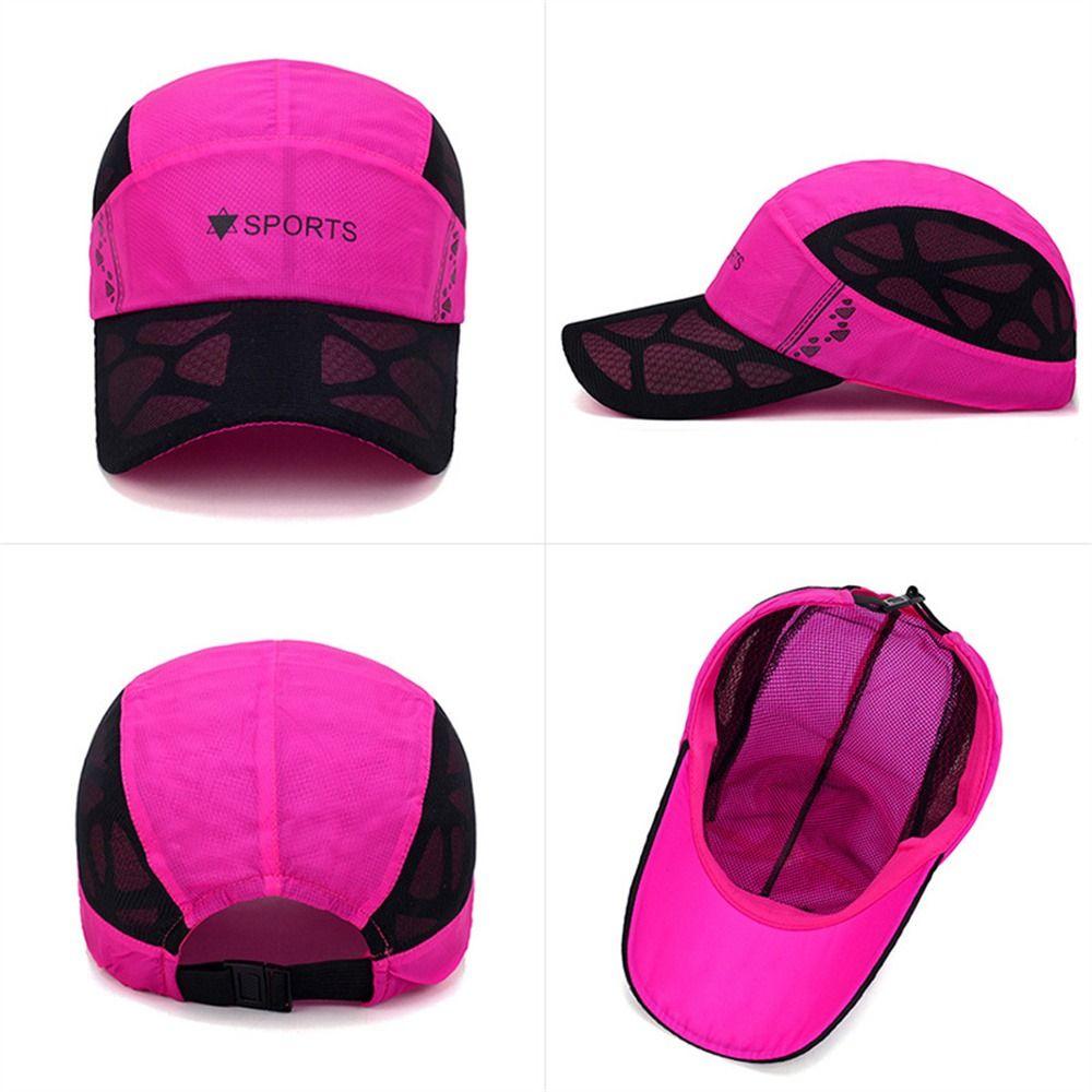 Adjustable Running Cap Sun Protection Tennis Hat Outdoor Sports Baseball Hat  Climbing Cycling