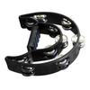 Hand Tambourine Bell Big Size Double Row Metal Jingles Percussion Instrument Bell Tambourine for Bar Entertainment