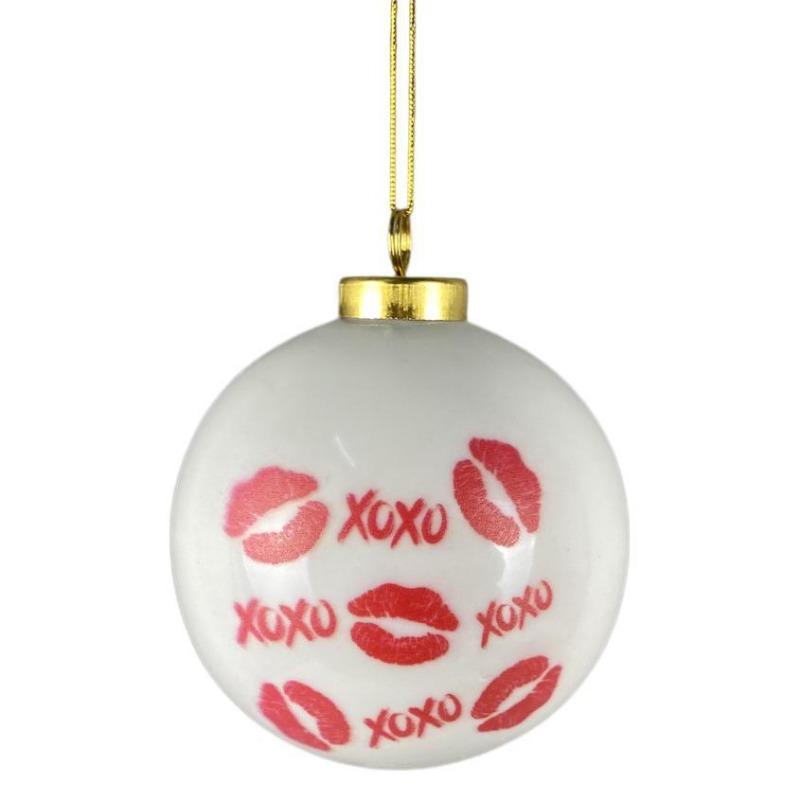 Keramická vánoční koule Hladká Graffiti DIY Keramické koule Vánoční dekorace Malovací koule Dětské puzzle Kreslení