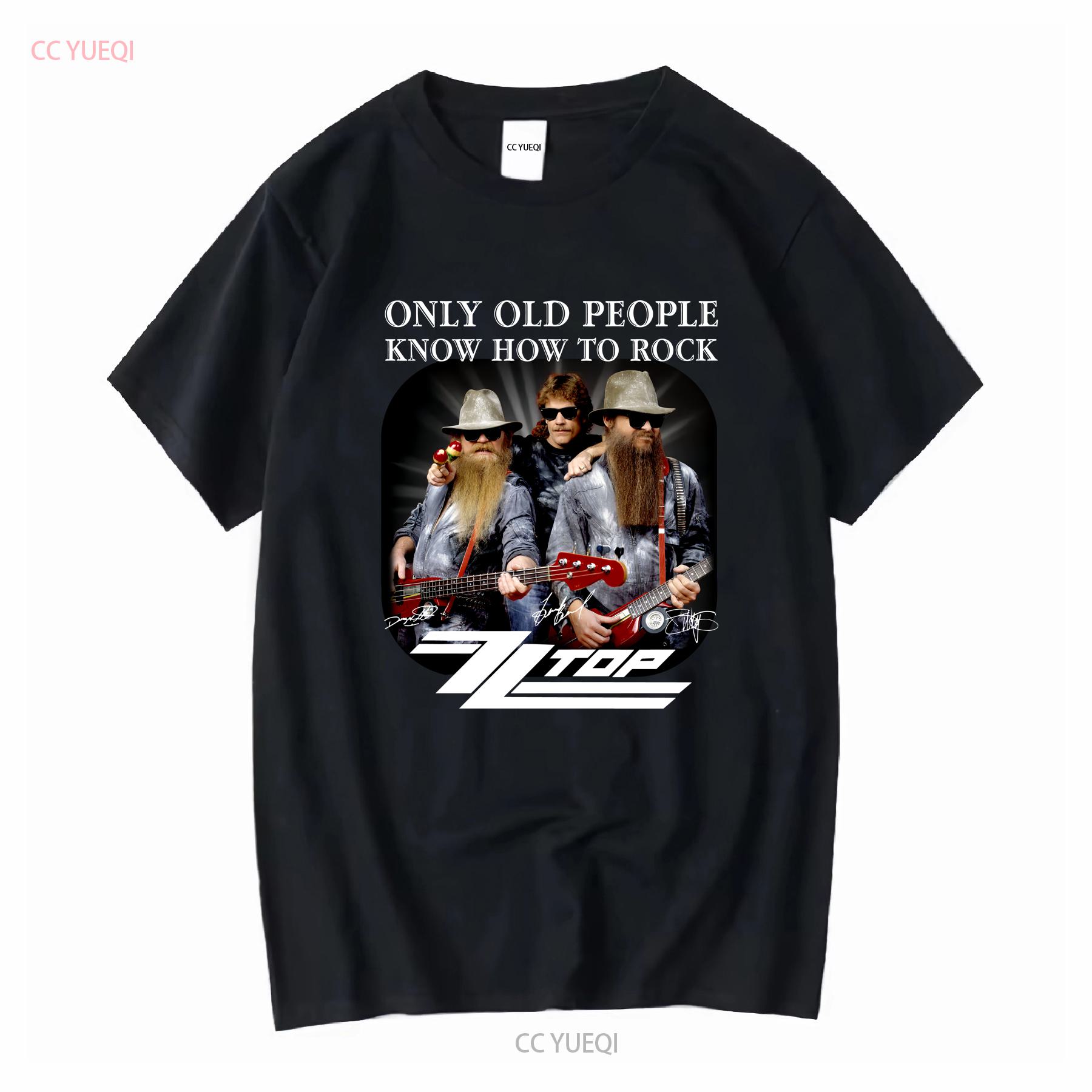 

ZZ Top Legends Men t shirt Black Cotton All Sizes YY985 vintage Washed graphic Comfortable Soft Versatile fashion Casual 4XL