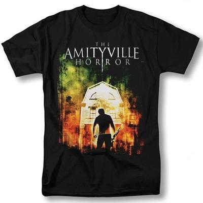 Tričko Amityville Horror Klasický Hororový Film Vintage Grafický Design Tričko