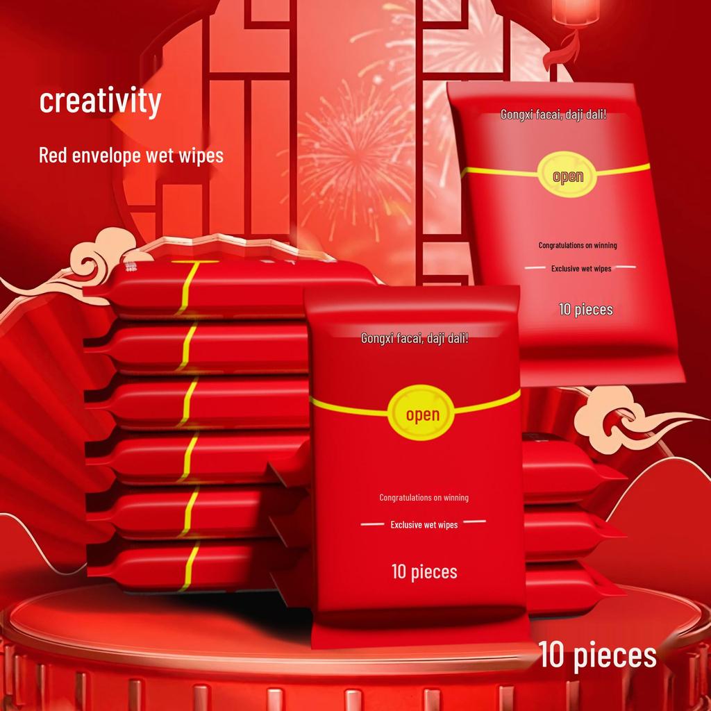 Portable Baby Hand & Mouth Wipes - Pure Water, Disposable Infant & Toddler Wet Wipes