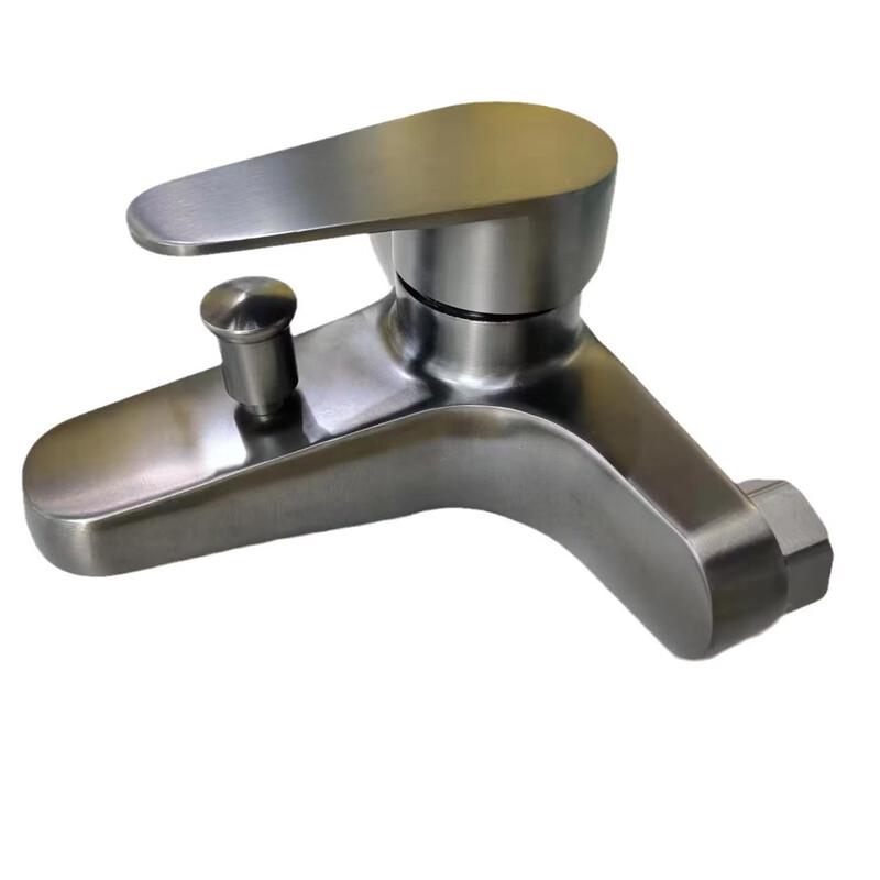 TLXT Gunmetal Grey 304 Stainless Steel Shower Faucet Set
