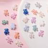 Resin Gummy Bear Nail Charms Bead for DIY Jewelry Accessories Bear Nail Charms