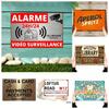2D Flat Vintage Style Iron Tin Sign with Enhanced Weather-Resistant Features for Diverse Wall Decor Applications