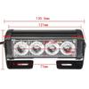 4LED One Drag Two Strobe Middle Net Warning Light 8LED Strobe Lamp One Drag Two Long Bumper Light Opening