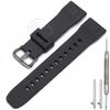 Curea de ceas din silicon pentru seria Casio PROTREK PRG-650Y Prg600 PRW-6600 Bandă de ceas 24mm Brățară