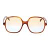 Square Sunglasses With Logo Women Sunglasses Brown CL40244U.