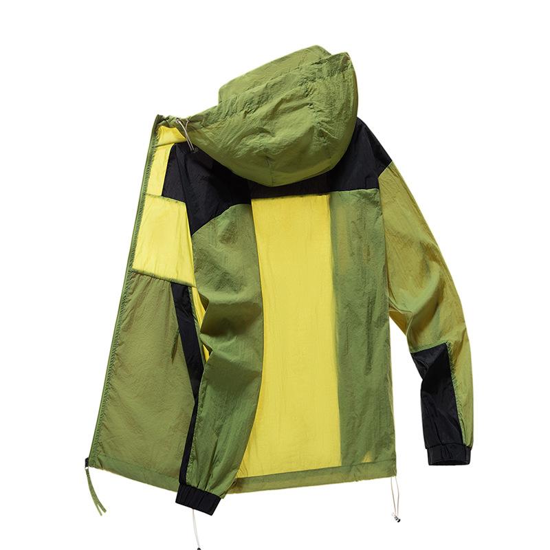 UV Protection Breathable Sunscreen Clothing Spring and Summer Outdoor Skin Clothing Men's Sunscreen Clothing Ultra-thin Sunscreen Clothing