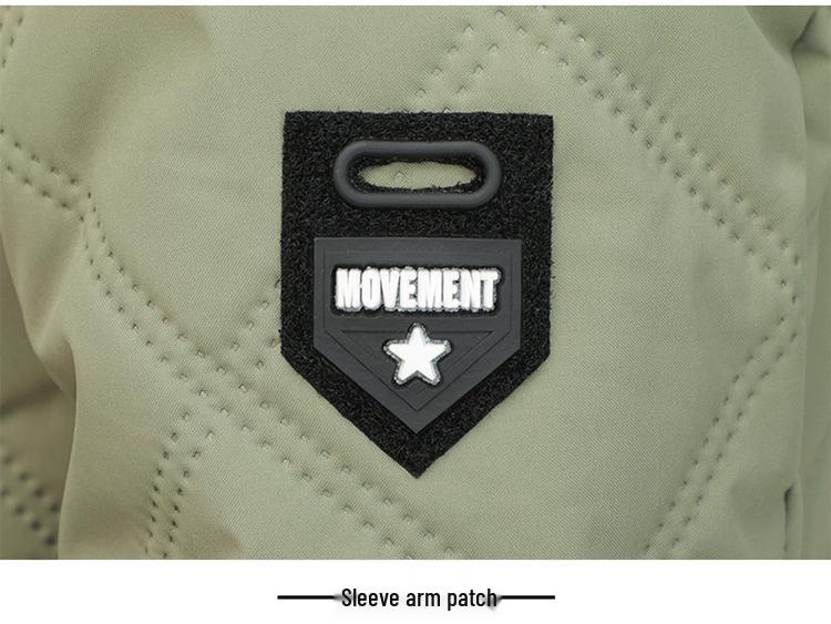 Winter Fashionable Hooded Cotton Jacket with Fleece, Thickened & Trendy, Available for Bidding