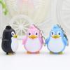 Portachiavi a forma di pinguino a LED con Suono e Luce