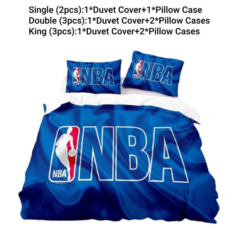 

Sport Basketball Series Bedding Set 3-piece Cross-border Bedding Set For Amazon Eabywish And International Home Textiles Style G,Single