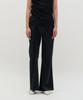 Kimjisu Satin Draped Trousers _ Black