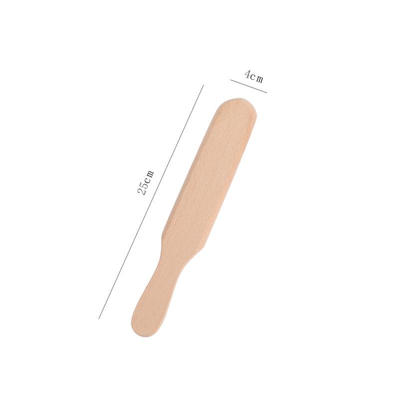 Egg Crepe Scraper Set with Bamboo Dragonfly Engraving - Jianbing Guozi Rake Kitchen Tool