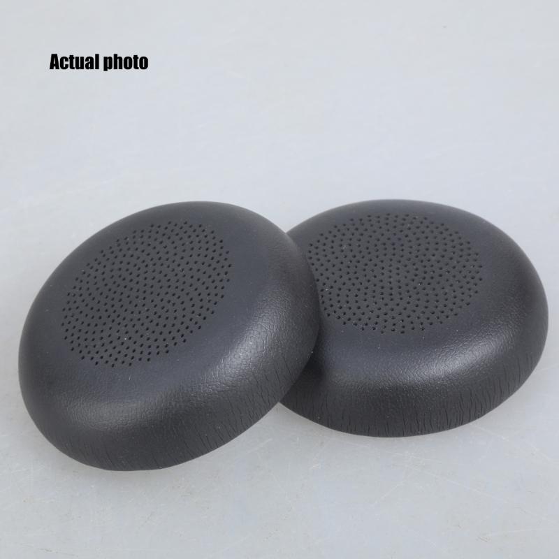 1Pair Earpads Leather Ear Pad Ear Cushions Cover Memory Foam Earmuffs for WH64 YHS36 WH62 WH66 Headsets