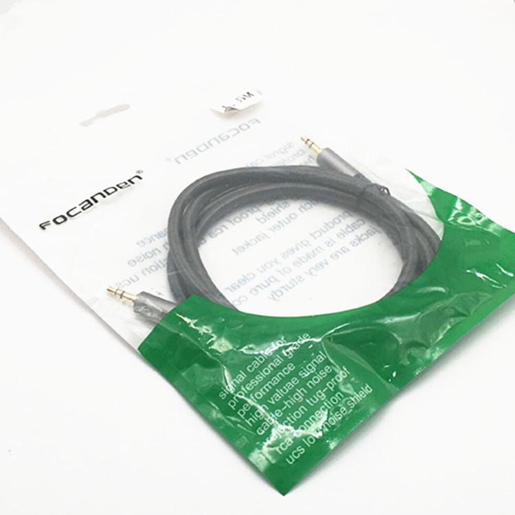 Gold-Plated 3.5mm Male-to-Male AUX Audio Cable