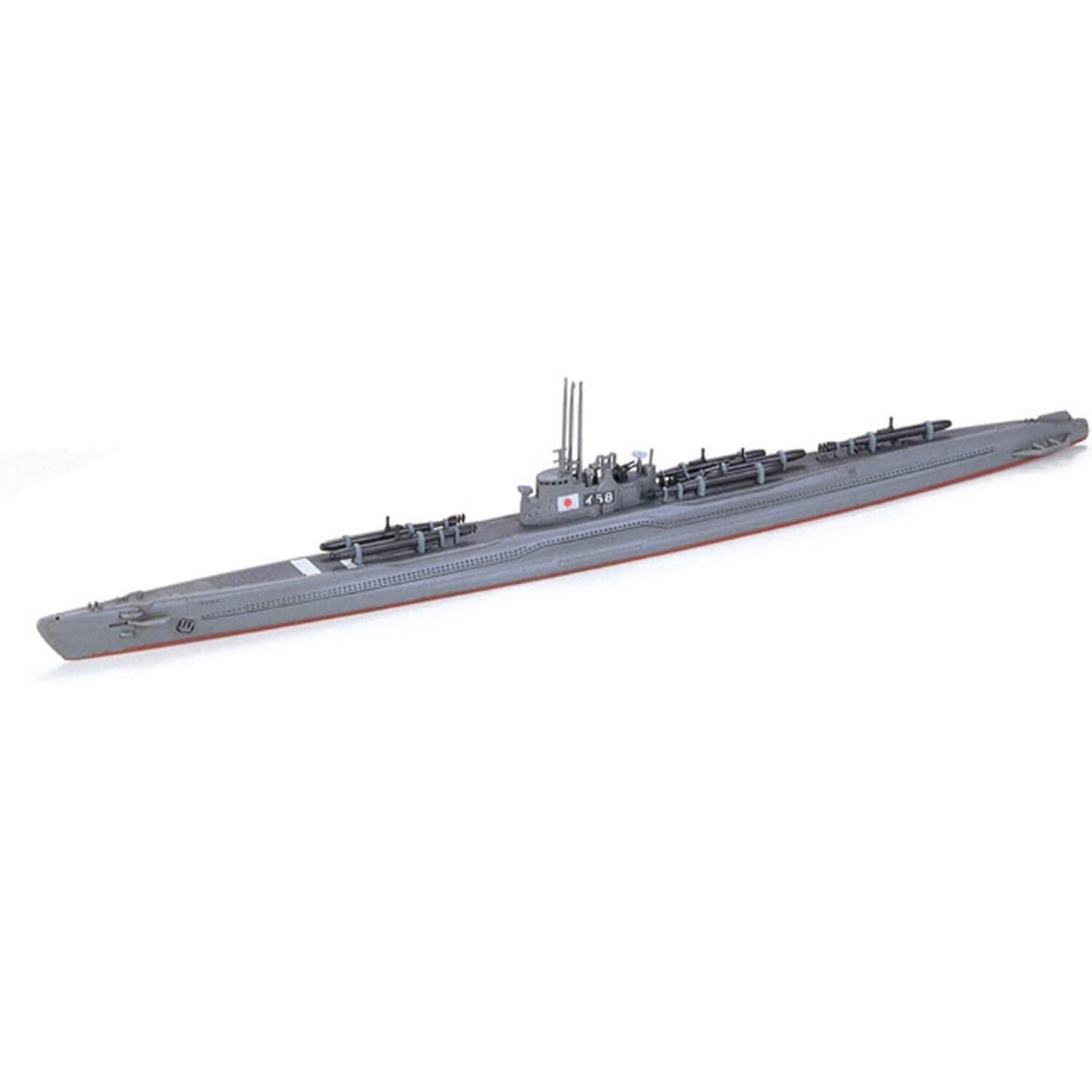 

Серия Tamiya Waterline 435 Подводная лодка Императорского японского флота Поздняя модель Пластиковая модель-конструктор 31435 1/700 Нет. I-58