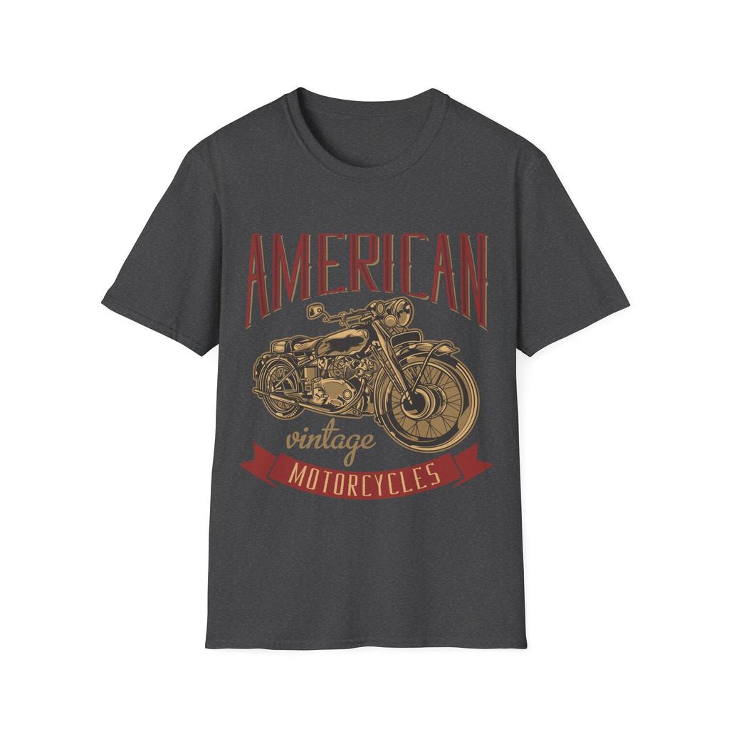 2025 Summer Luxury Brand Graphic Printed T-shirt Men's and Women's Casual Short-sleeved Round Neck Cotton T-shirt Motorcycle