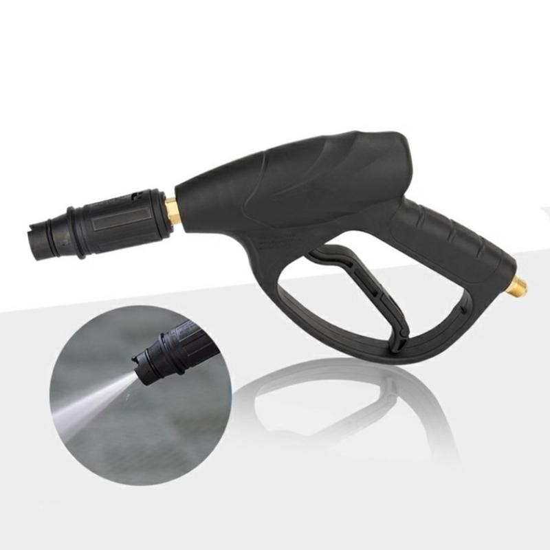High Pressure Nozzle, Adjustable Metal Sprayer Guns, Turbos Washer Suitable for Garden Hose Car Wash and Plant Watering