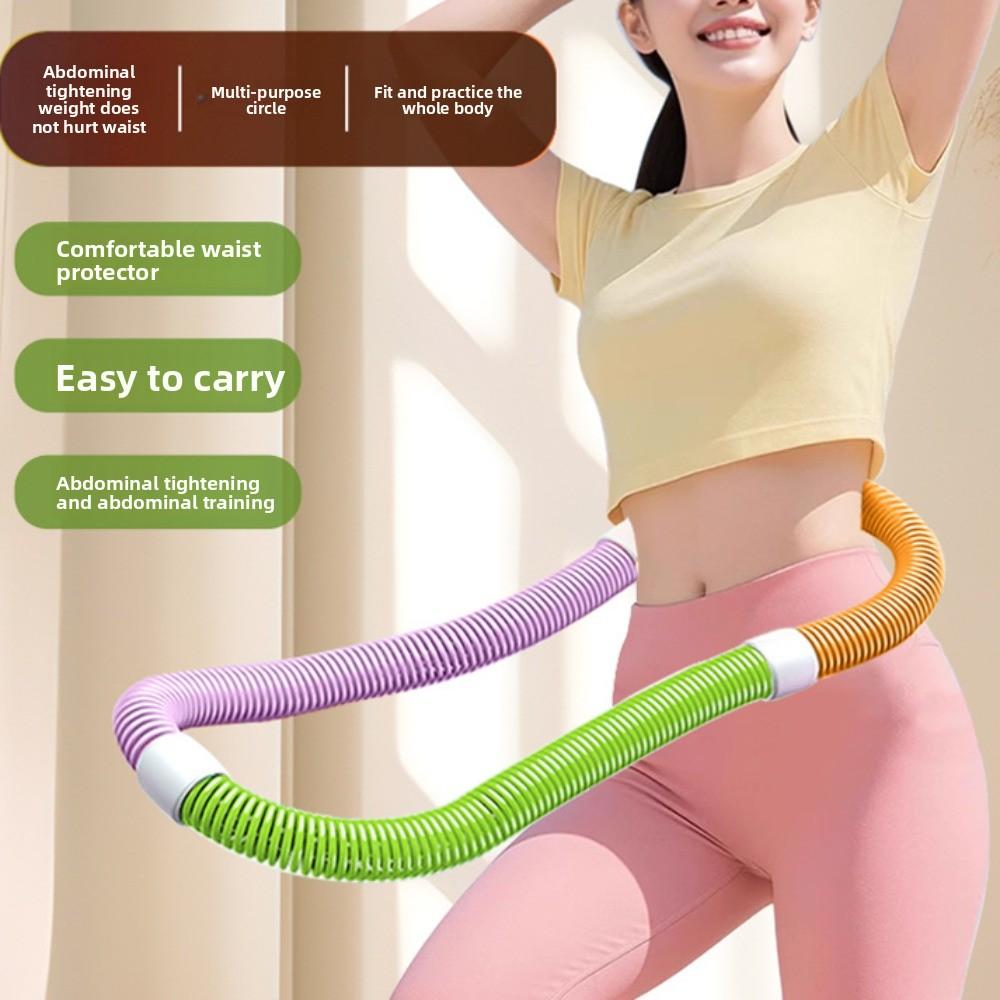 Soft Spring Weight Loss Circle Slient Weighted Exercise Hoops  Body Shaping