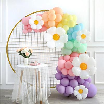 Balões de flores decoração de casamento macaroon balões de látex festa de casamento balão decorações de festa de aniversário crianças bolas de ar coloridas