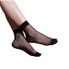 Spring and summer ultra-thin socks women's transparent invisible socks crystal socks anti-hook silk summer flesh-colored sexy stockings