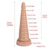 Pagoda Thread Super Large Garden Anal Plug Stimulator for Men and Women