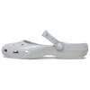Zuecos Casuales Versátiles de Moda Cómodos de EVA para Mujer Zuecos Plateado 213293-0IC