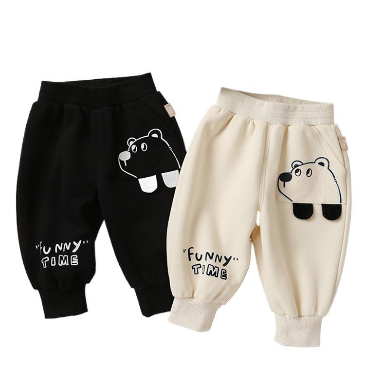 2025 Höst/Vinter Casual Sweatpants för Barn - Trendiga Långbyxor för Pojkar & Flickor för Vår/Höst.