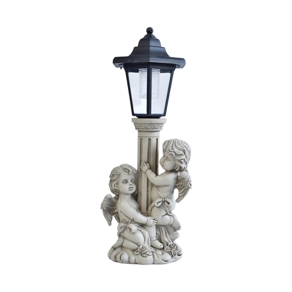 Courtyard Handicrafts, Solar Angel Garden Decorations, Outdoor Porch Ornaments