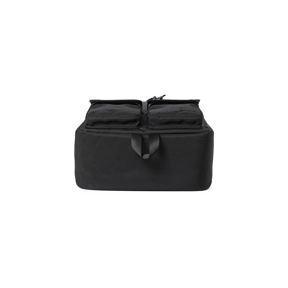 The Earth Cordura Ballistic 2 Pocket Daypack - Black