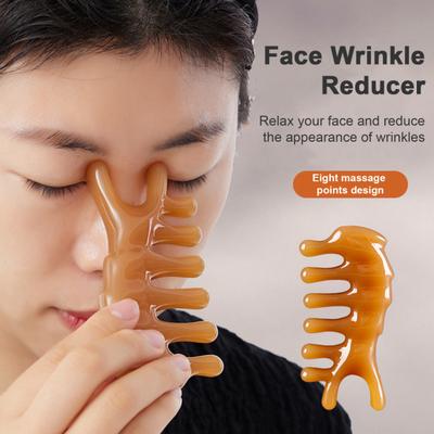 Resin Nose Scraper Dolphin Comb Massage Tool for Face Body Reduce Wrinkles Relax Muscle Portable Nose Lift Nose Massager