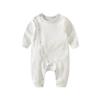 Baby Cotton Sleeveless Romper With Long Sleeves For Newborns And Infants