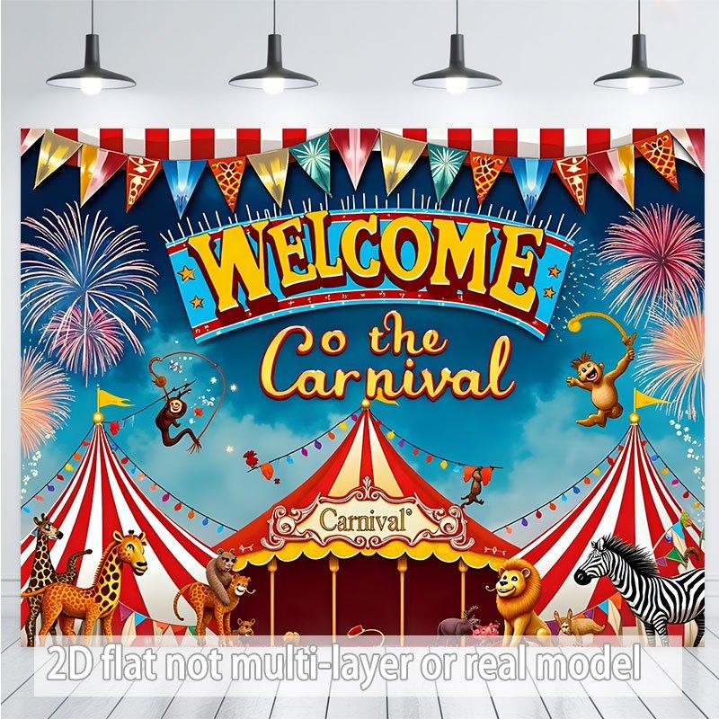 2D Plane - 2D Plane - A single-color 2D plane banner, with a vibrant poster on it, bearing the words 100x150cm