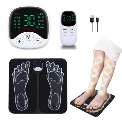 2026 Verbeterde Enhanced EMS met Vergroot EMS Voetmat voor Zoolverzorging Modi 30 Instelbare Dikke Siliconen Voetmat Afstandsbediening Timer Bureau Staand Perfect