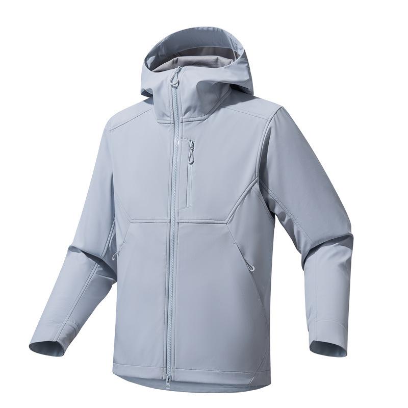 soft shell jacket men's and women's same windproof mountaineering hiking jacket autumn and winter waterproof functional jacket snow mountain clothing
