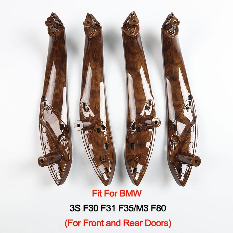 F30 Compleye Set Inner Door Handle for BMW 3 Series F30 316d 318d F31 320i 325d Inner Handle Pull Trim Cover 51417279311