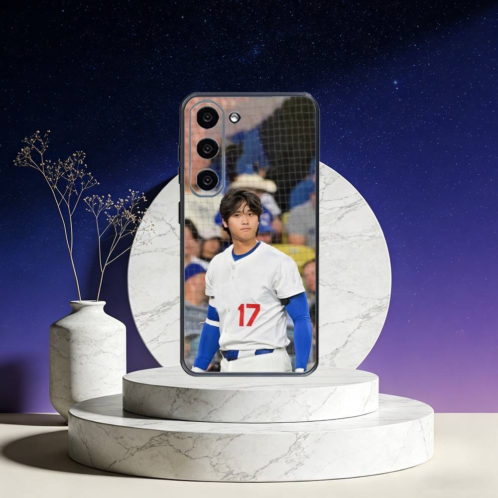 Pitcher S-Shohei Ohtani Phone Case For Samsung Galaxy A73,A72,A71,A70,A53,A52,A51,Others Soft Black Cover